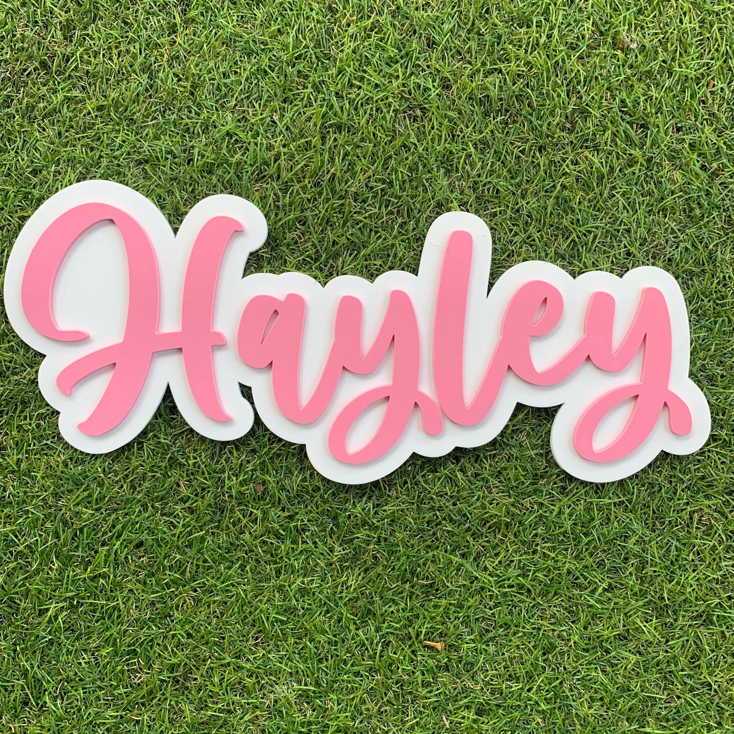 Double Layered Acrylic Name Plaques