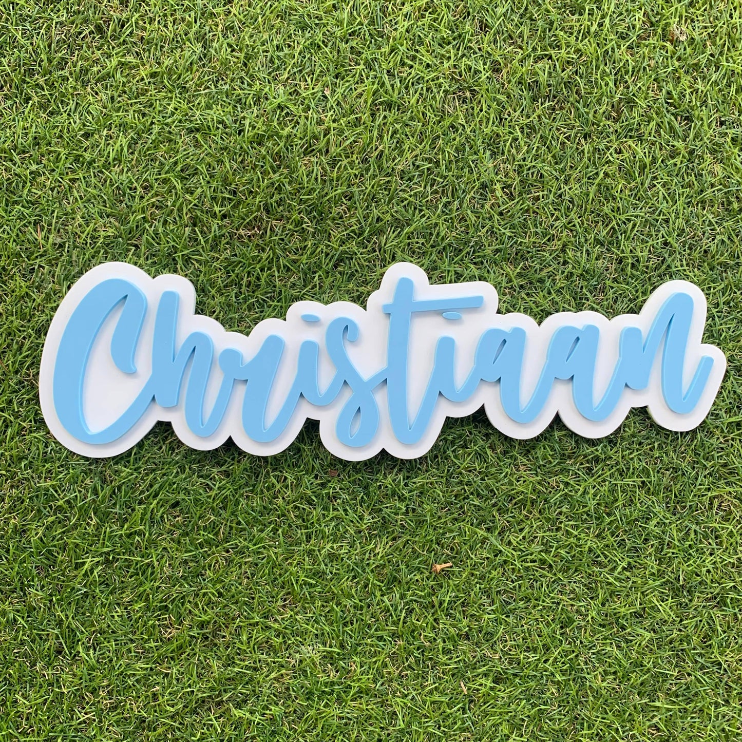 Double Layered Acrylic Name Plaques