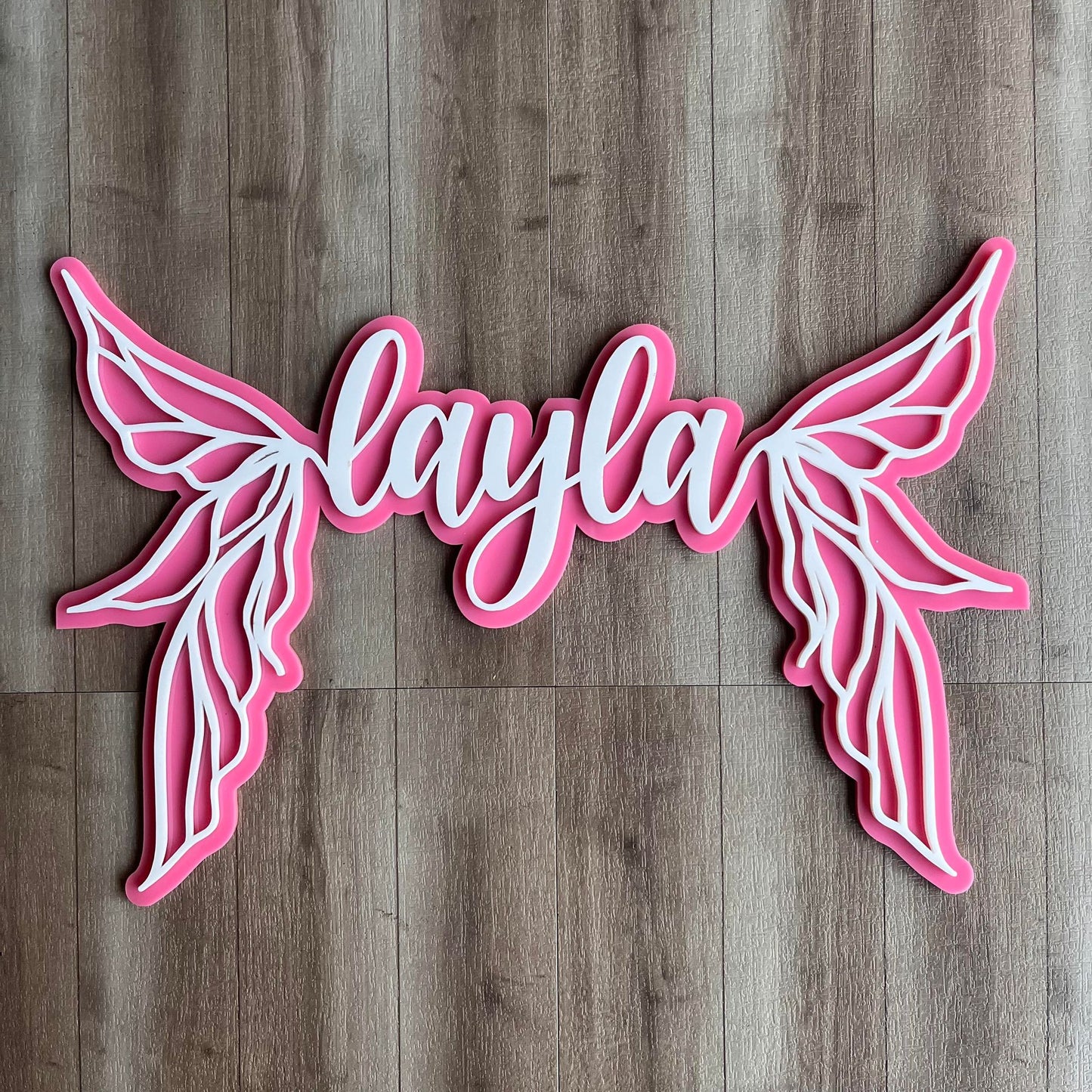 Double Layered Acrylic Name Plaques