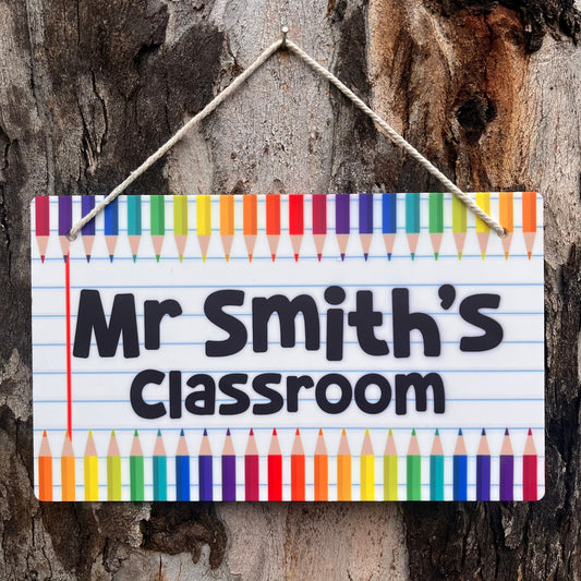 Personalised Plaque for Teachers 2