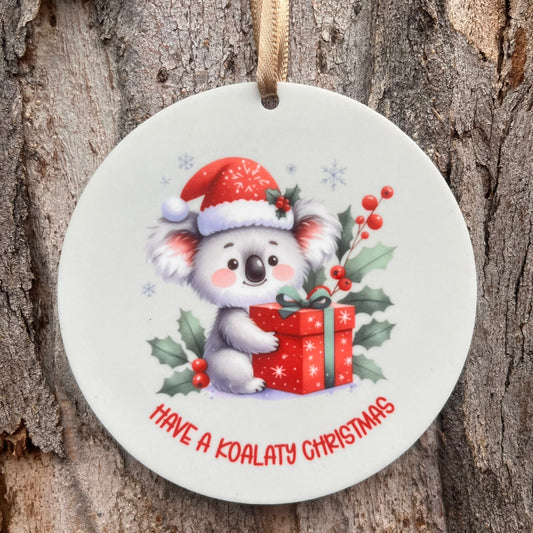 Have a Koalty Christmas Ornament