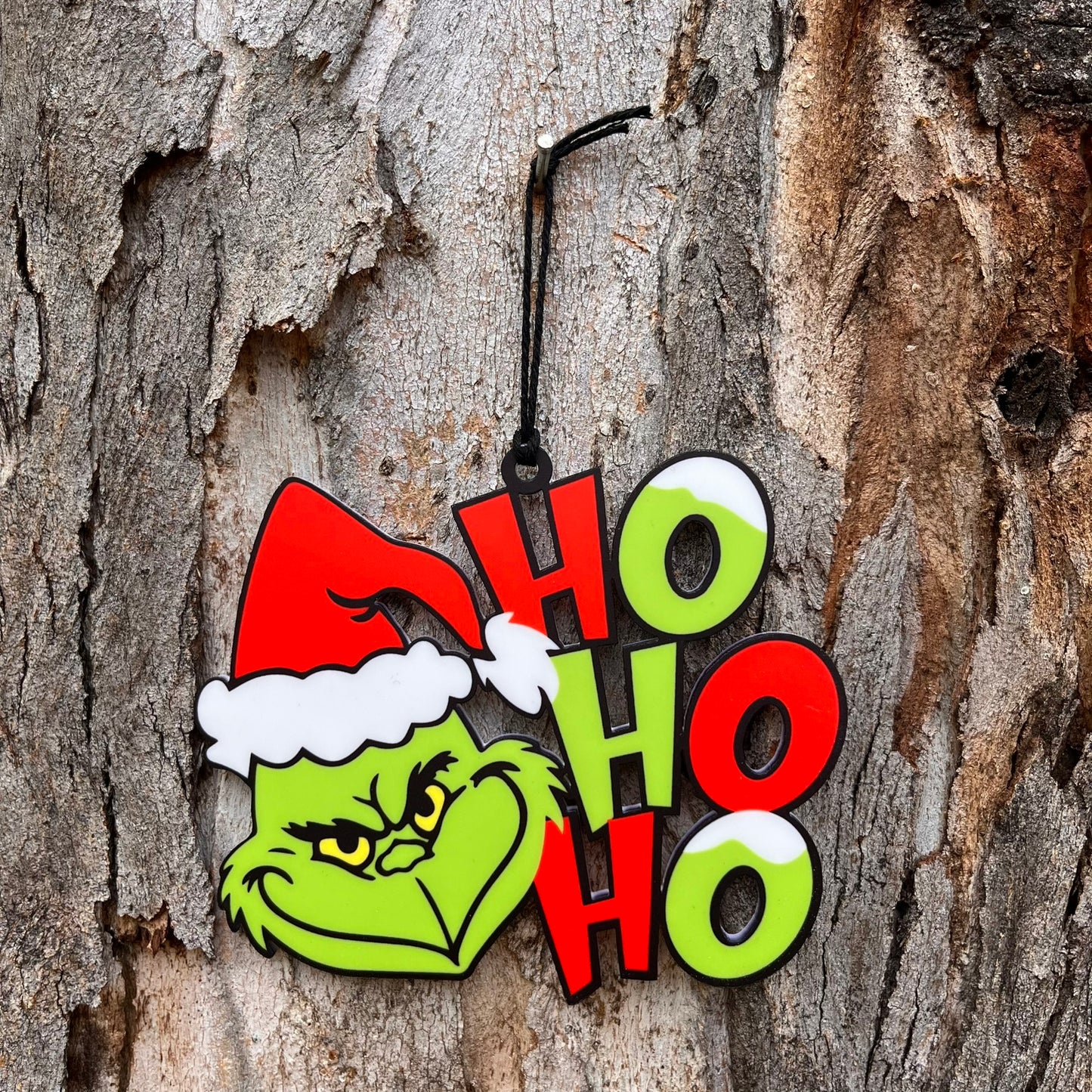 Ho Ho Ho Grinch Christmas Ornament