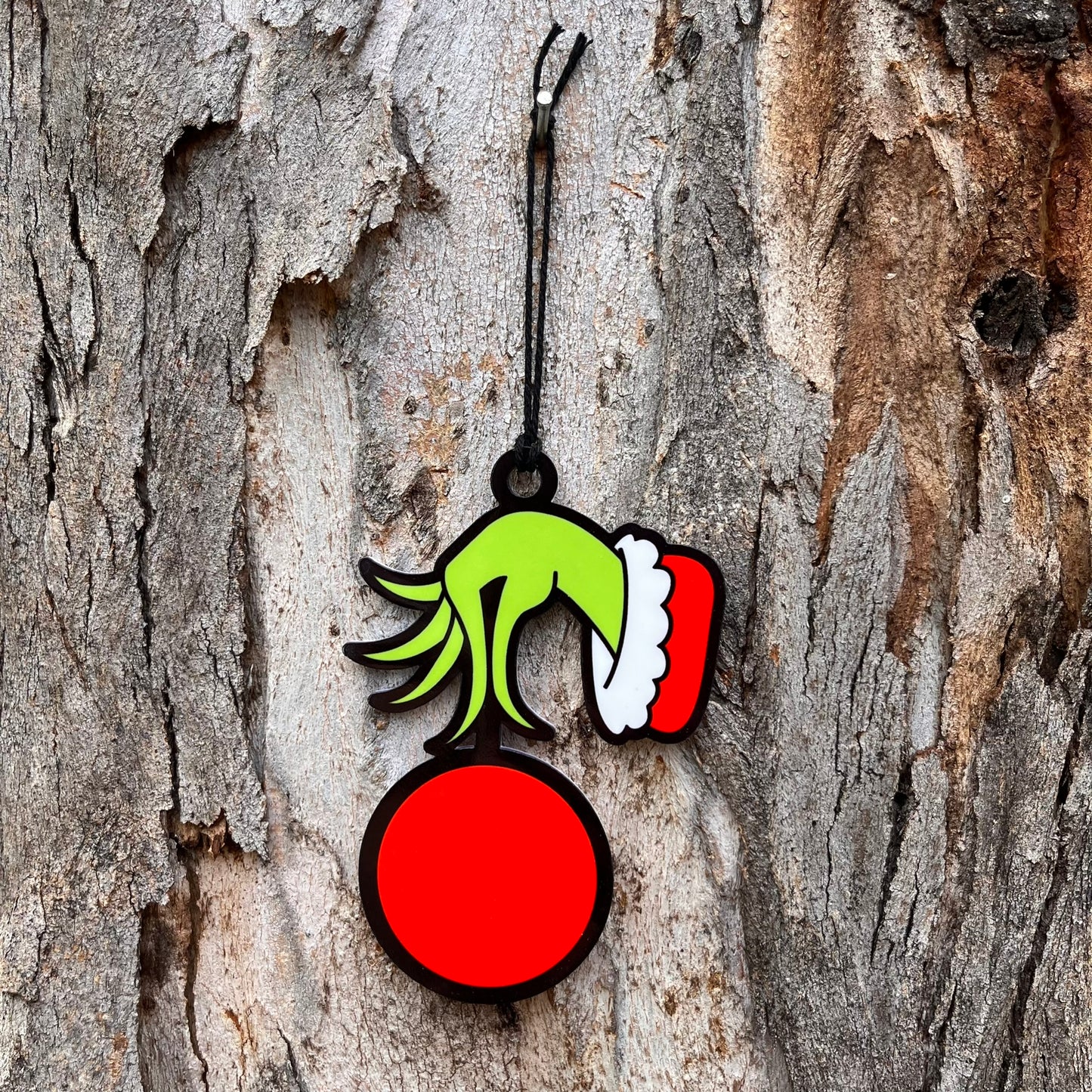 Personalised Grinch Christmas Ornament