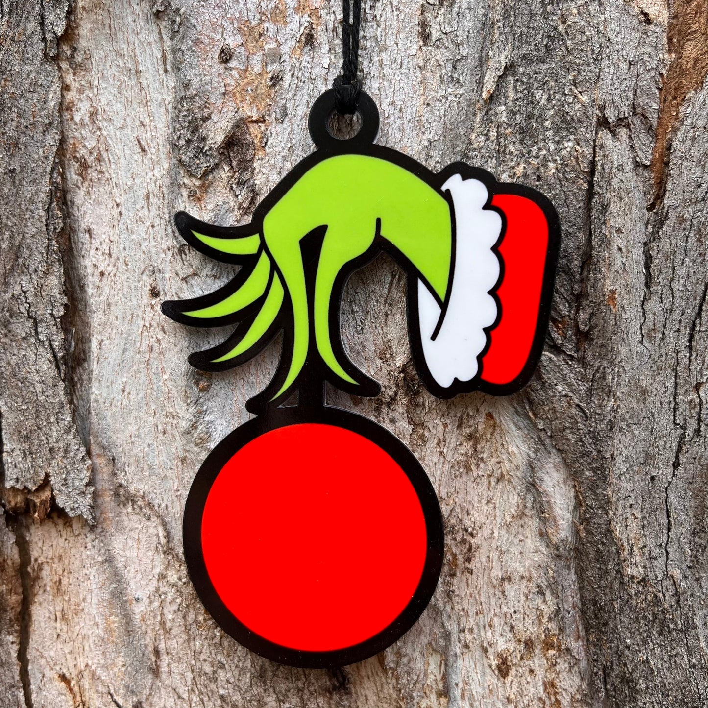 Personalised Grinch Christmas Ornament