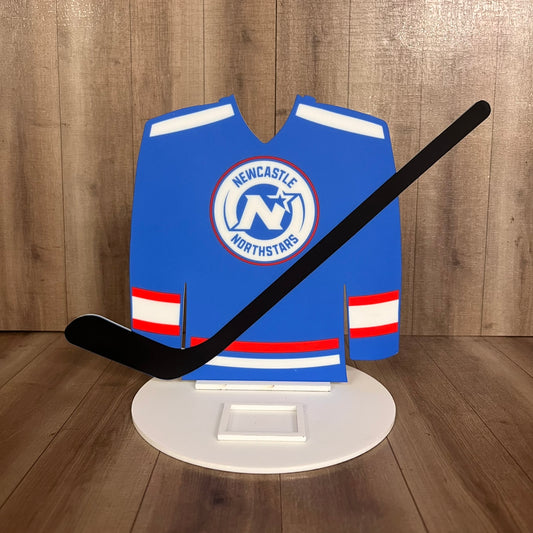 Newcastle Northstars Puck Stand