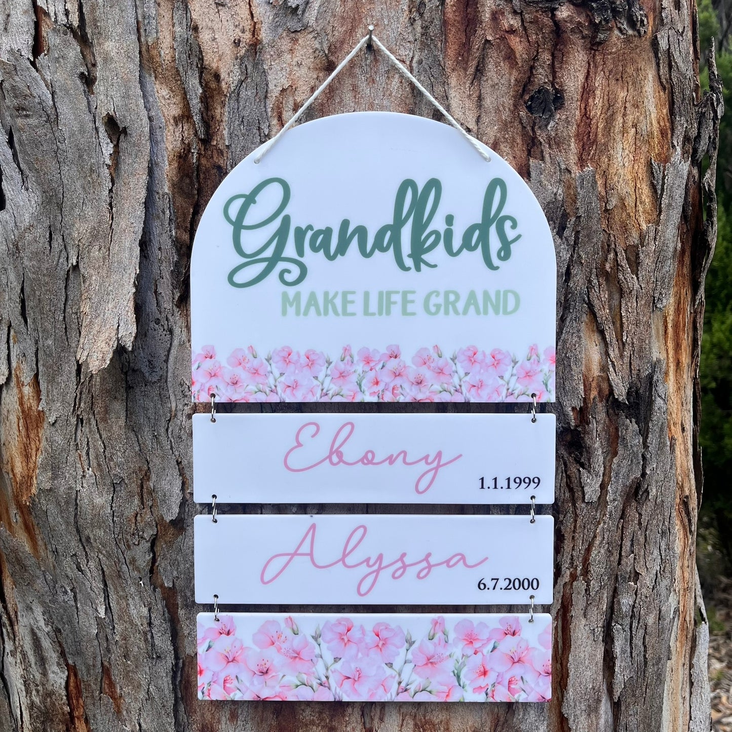 Grandkids Wall Hanging