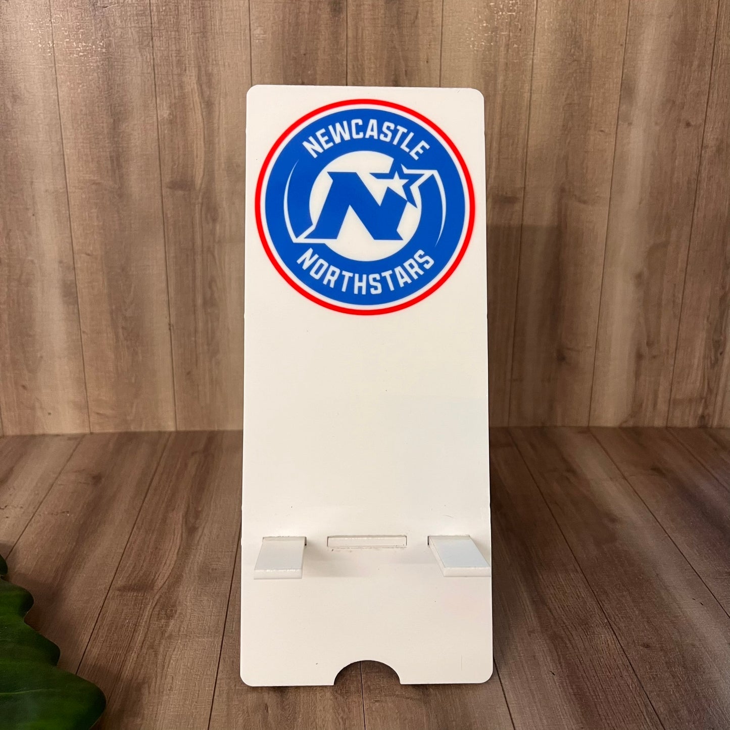 Newcastle Northstars Logo Phone Stand