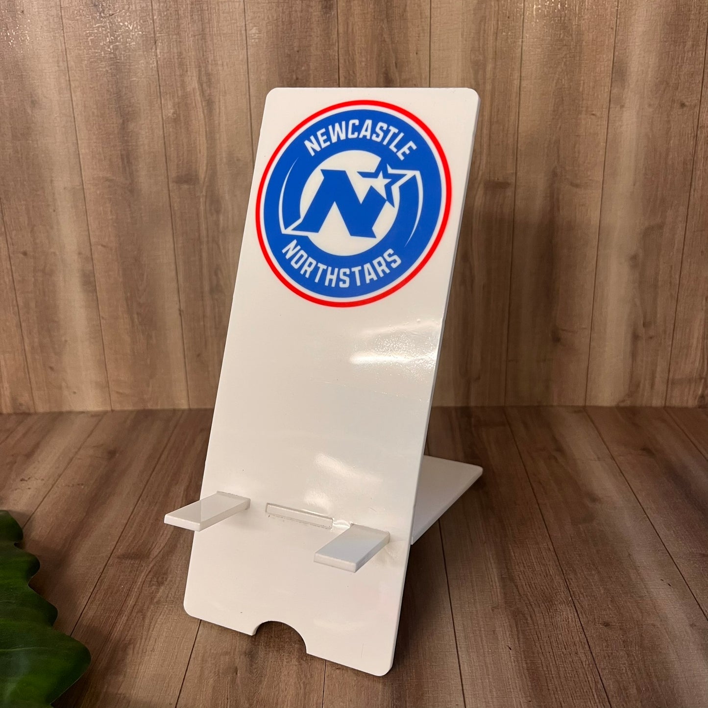 Newcastle Northstars Logo Phone Stand