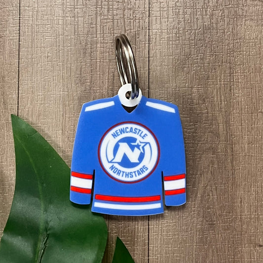 Newcastle Northstars Jersey Keyring