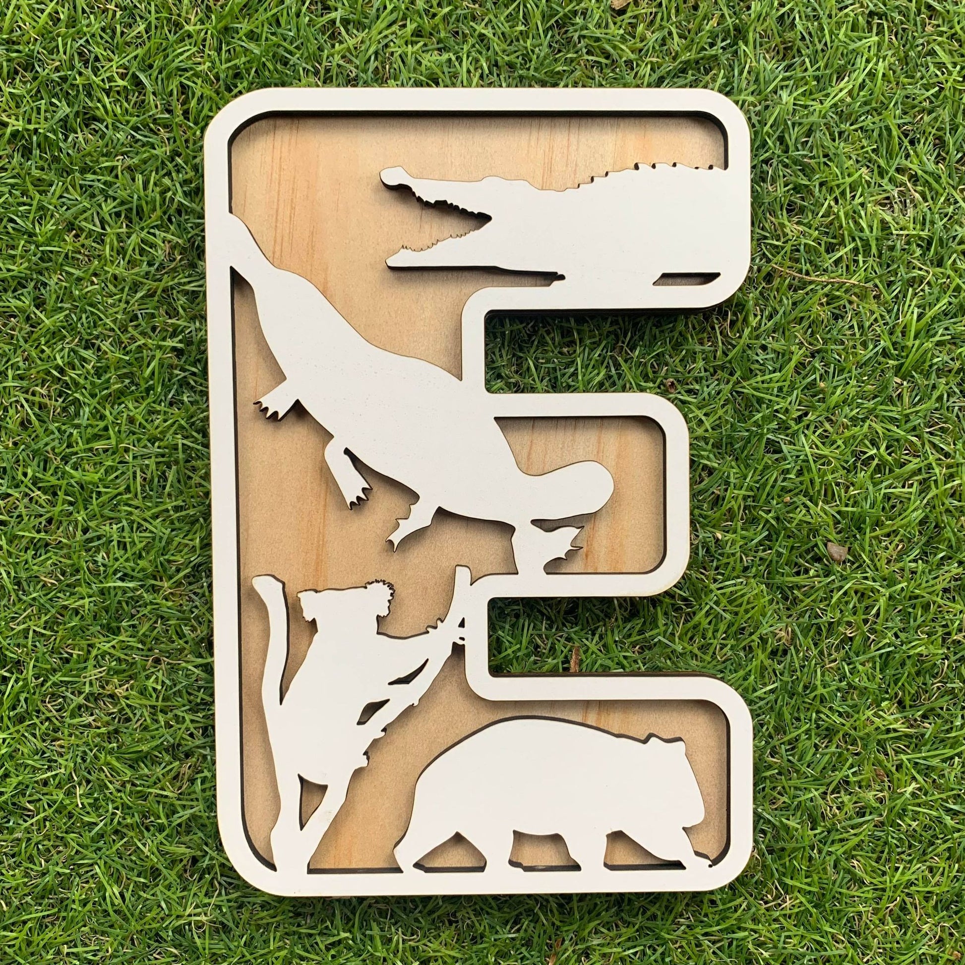 Australian Animals (original) Layered Letters - Webster Enterprises