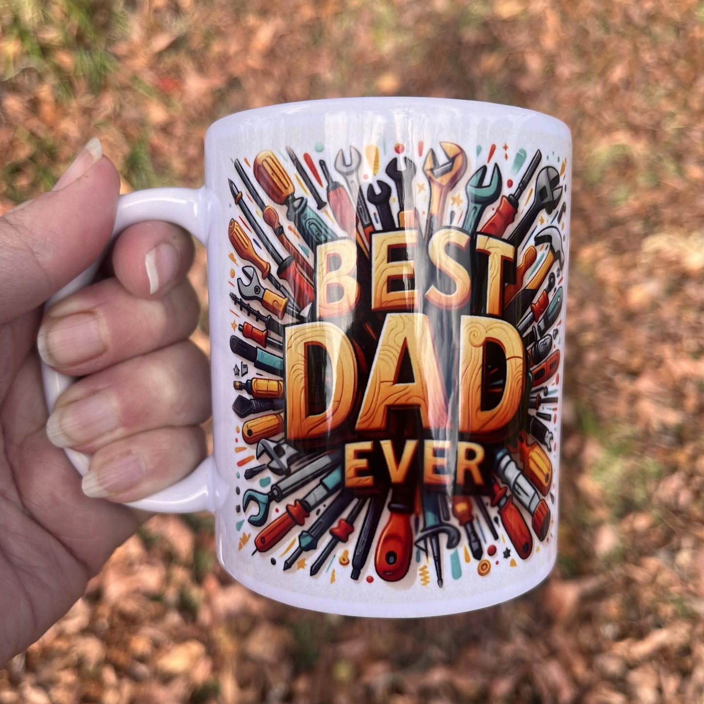 Best Dad Ever Ceramic Mug - Webster Enterprises