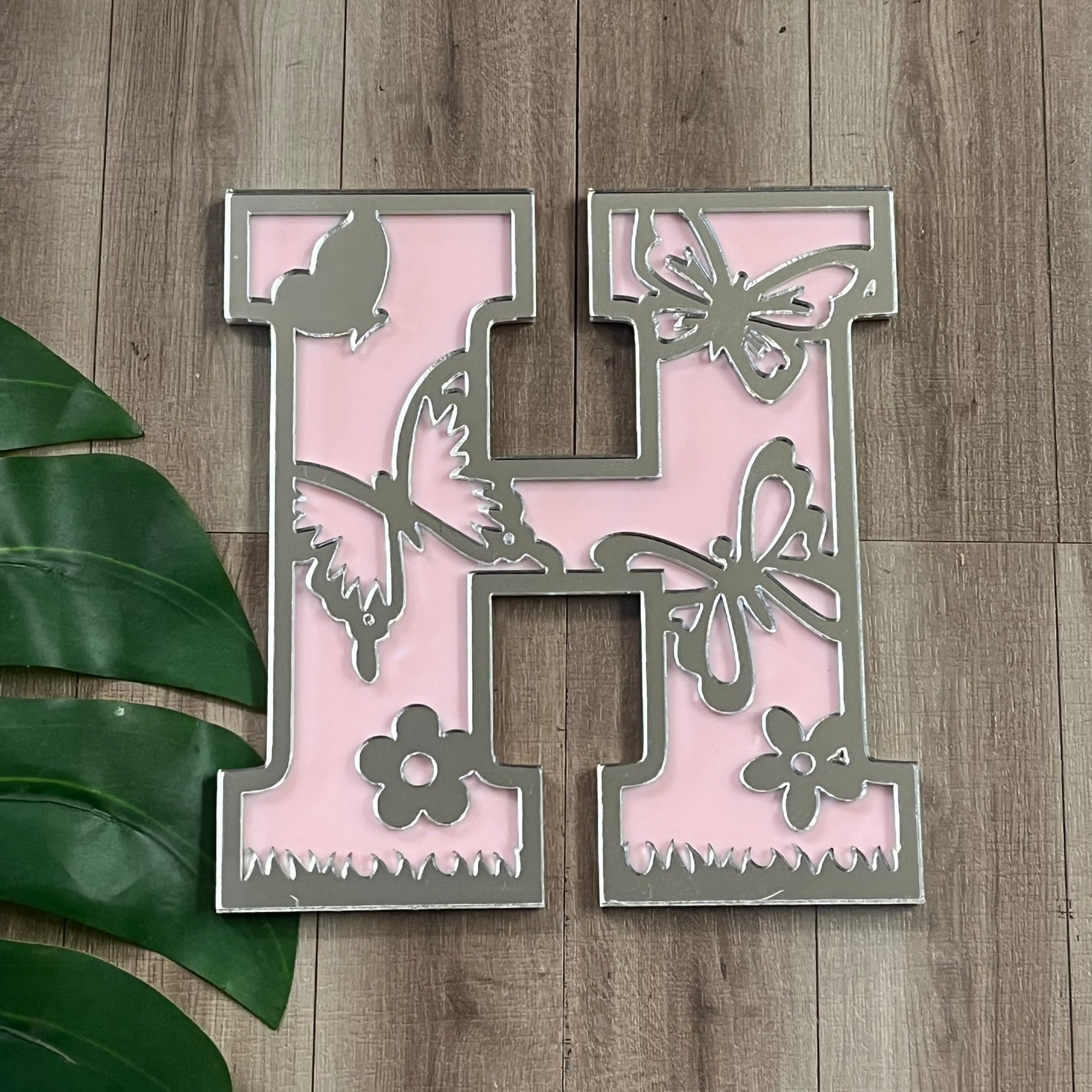 Butterfly Layered Letters - Webster Enterprises