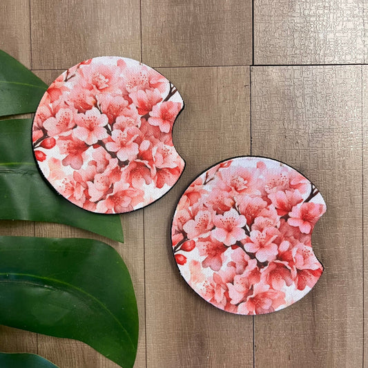 Cherry Blossom Car Coasters - Webster Enterprises