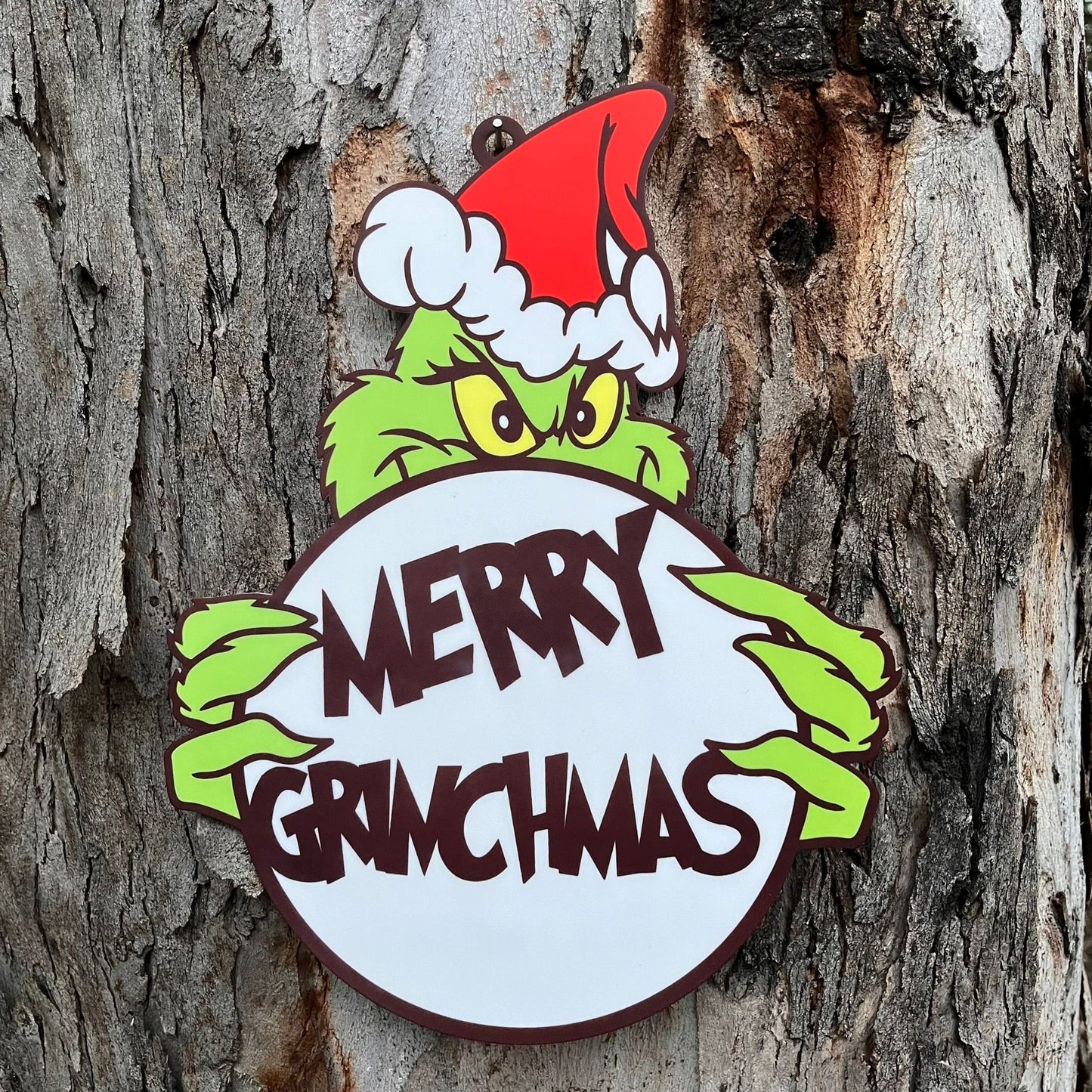 Christmas Merry Grinchmas Plaque - Webster Enterprises