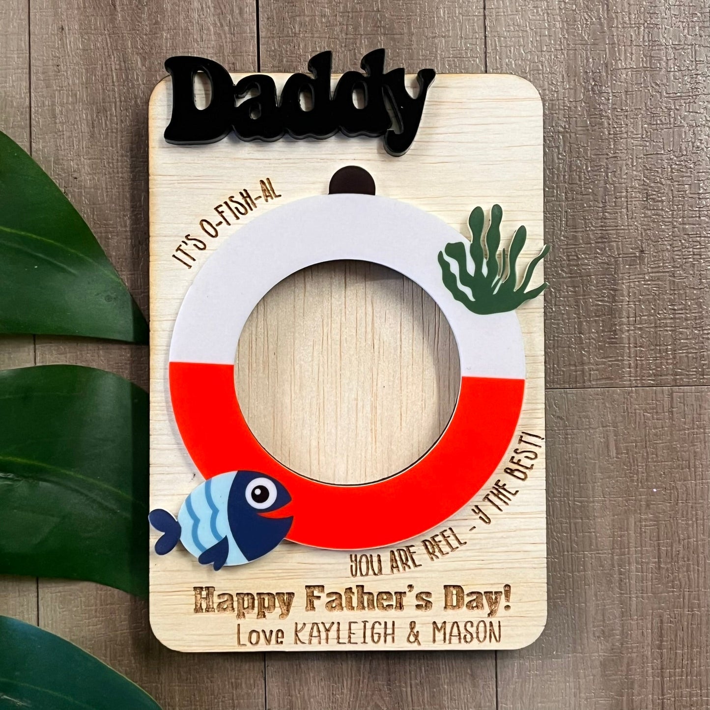 Father's Day Magnetic Fridge photo frames - Webster Enterprises