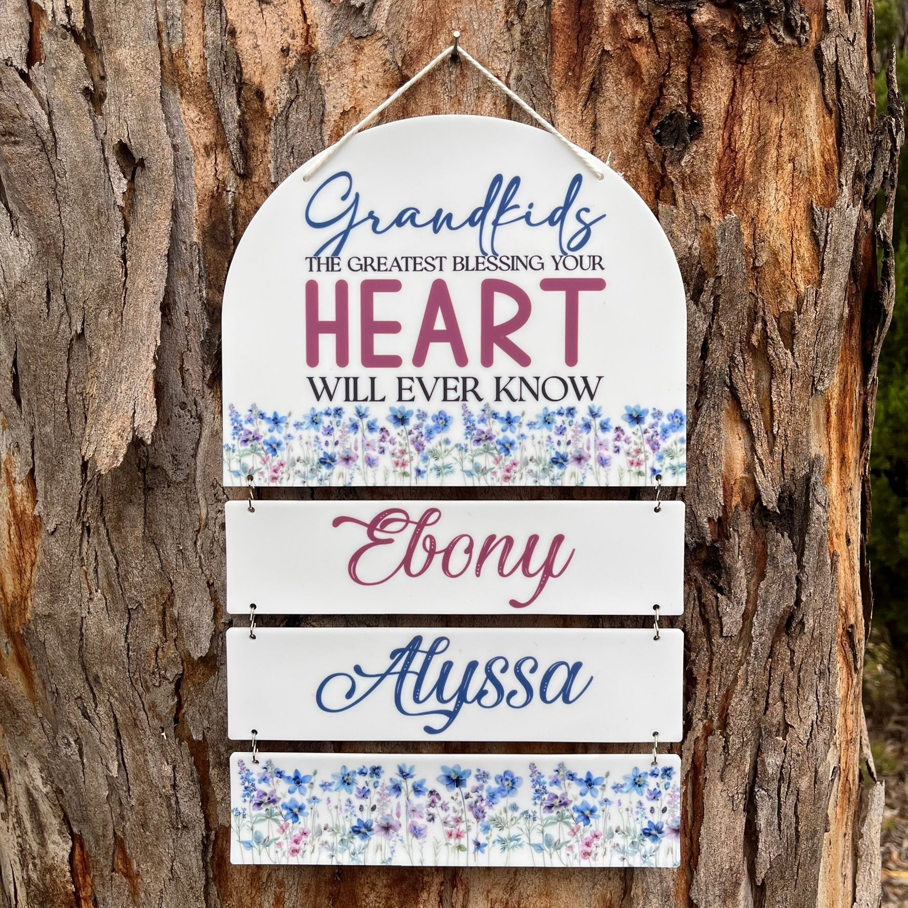 Grandkids Wall Hanging - Webster Enterprises