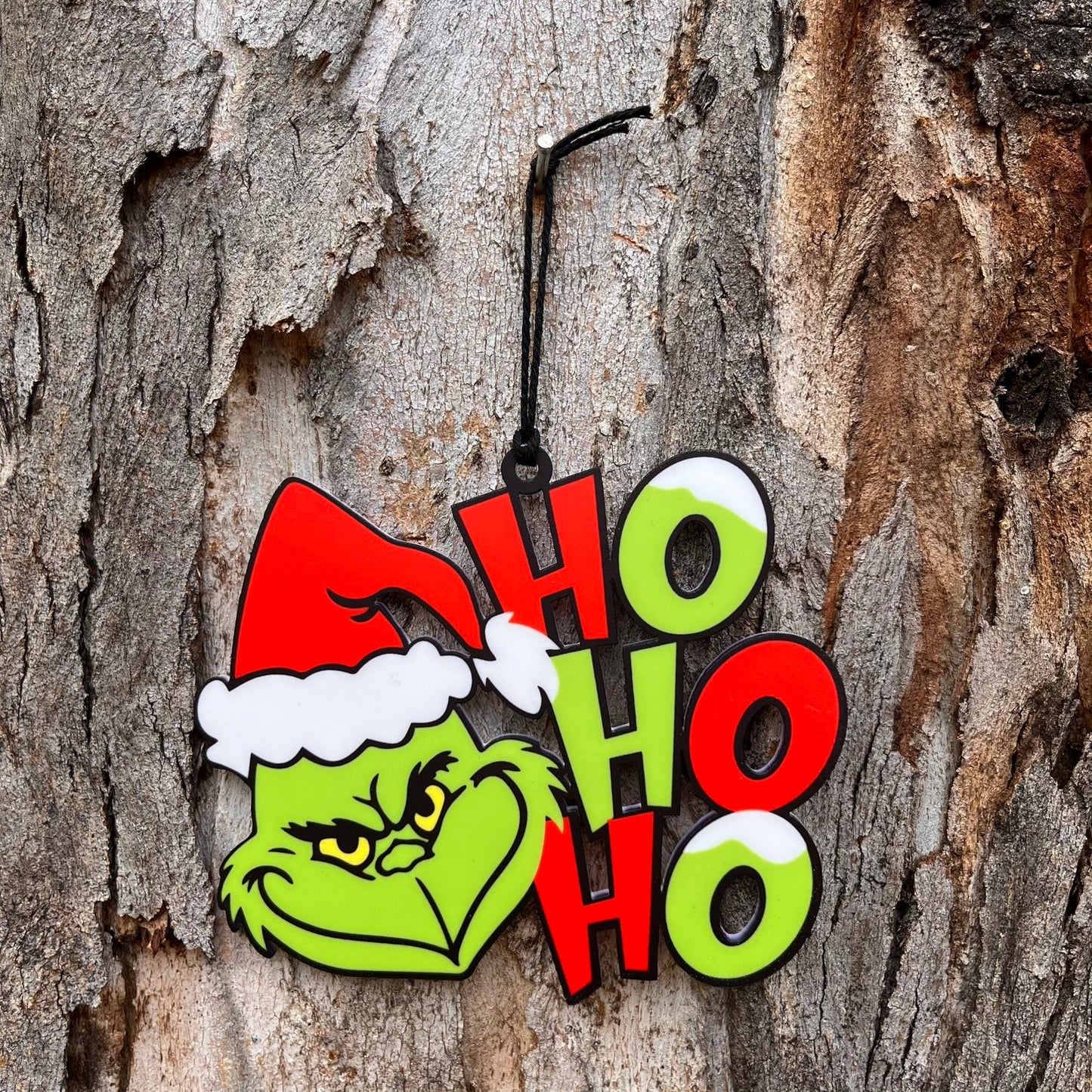 Ho Ho Ho Grinch Christmas Ornament - Webster Enterprises