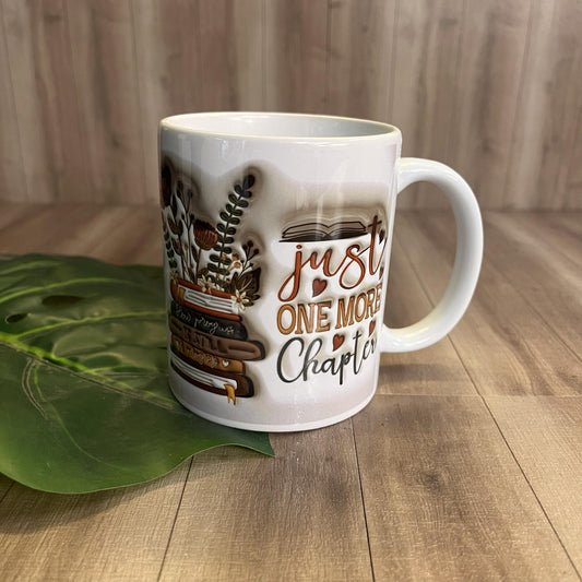 Just One More Chapter Ceramic Mug - Webster Enterprises