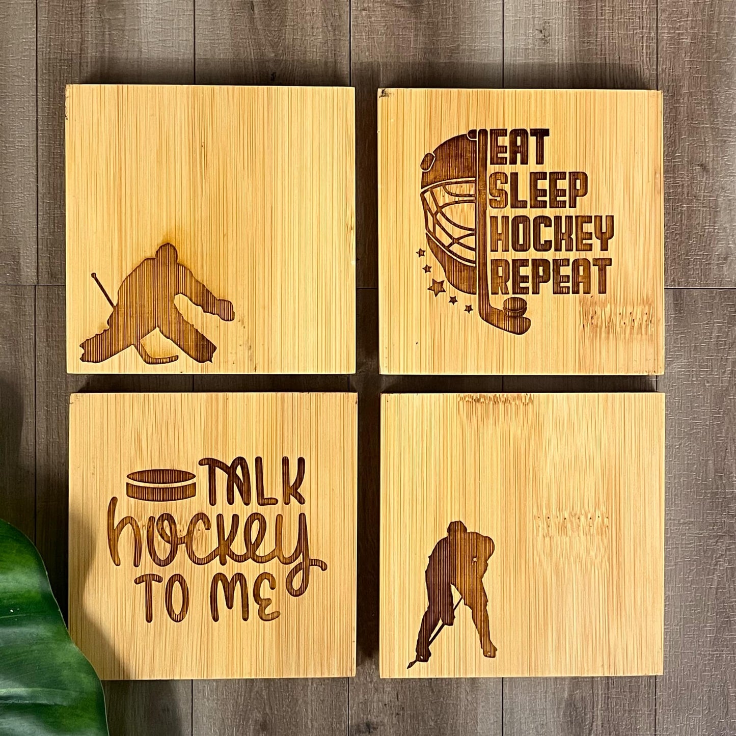 Newcastle Northstars Bamboo Coaster Set - Webster Enterprises