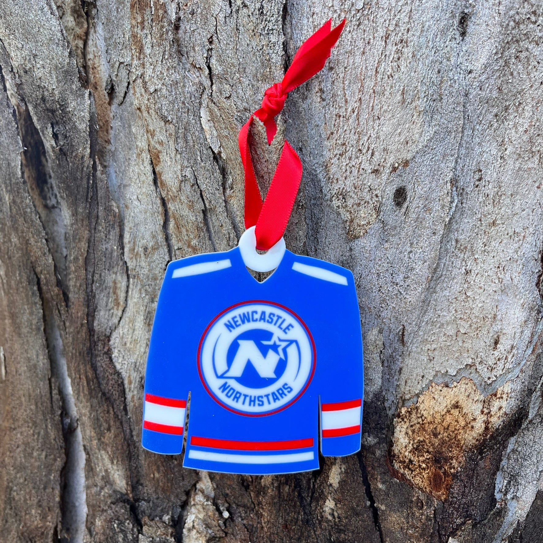 Newcastle Northstars Jersey Ornament - Webster Enterprises