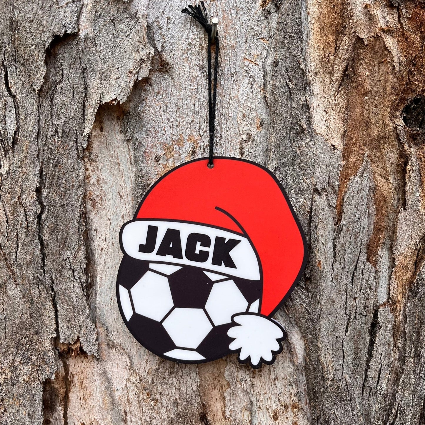 Personalised Acrylic Sublimated Sports Ball Ornaments - Webster Enterprises