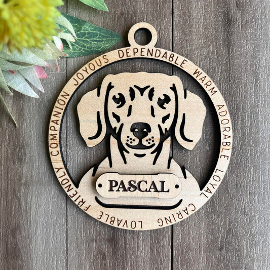 PERSONALISED DOG BREED CHRISTMAS ORNAMENT 1 - Webster Enterprises