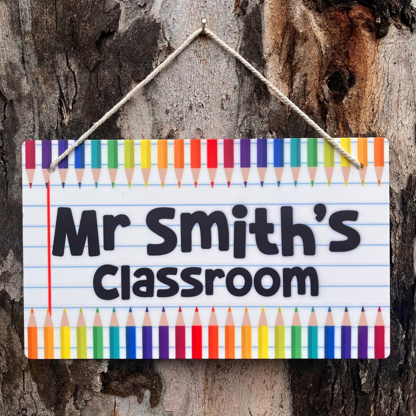 Personalised Plaque for Teachers 2 - Webster Enterprises