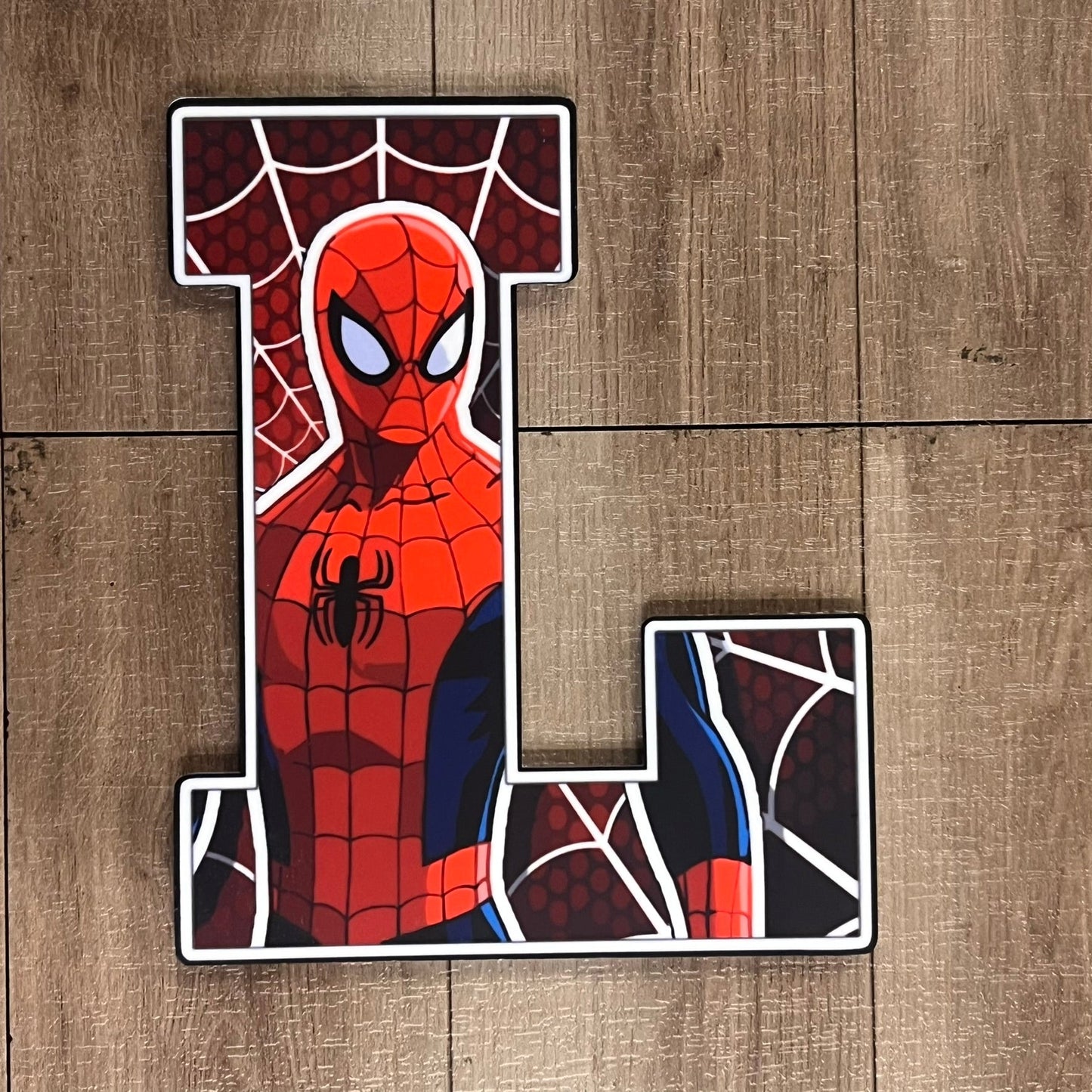 Super Hero Budget Letters - Sublimated Acrylic - Webster Enterprises