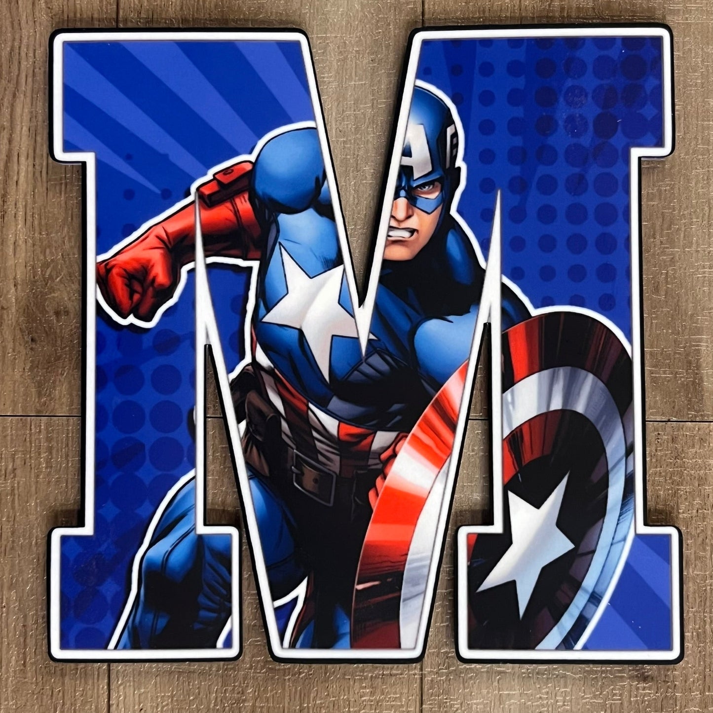 Super Hero Budget Letters - Sublimated Acrylic - Webster Enterprises