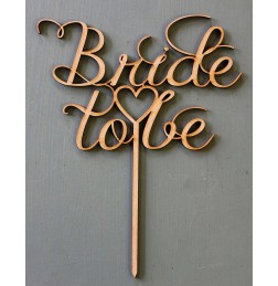 BRIDE TO BE CAKE TOPPER - CT024