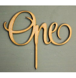 ONE CAKE TOPPER - CT193