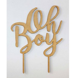 OH BOY CAKE TOPPER - CT131