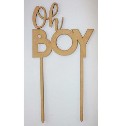 OH BOY 2 CAKE TOPPER - CT132