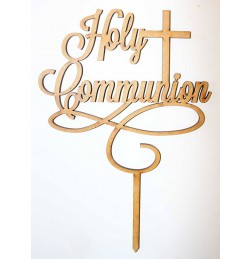 HOLY COMMUNION CAKE TOPPER - CT134