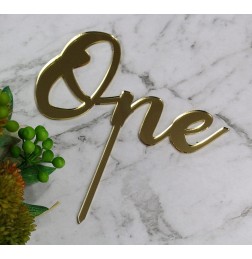ONE CAKE TOPPER - CT249