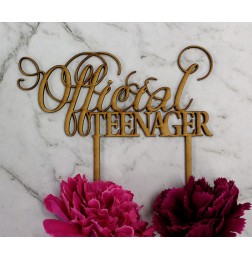 OFFICIAL TEENAGER CAKE TOPPER - CT262