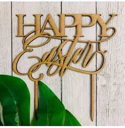 HAPPY EASTER CAKE TOPPER - CT356