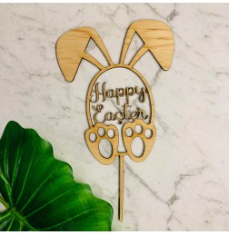 HAPPY EASTER CAKE TOPPER - CT363