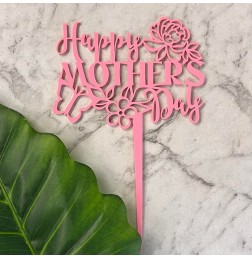 HAPPY MOTHERS DAY CAKE TOPPER - CT375