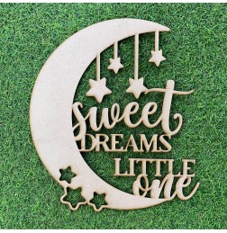 SWEET DREAMS LITTLE ONE WALL PLAQUE - BK070