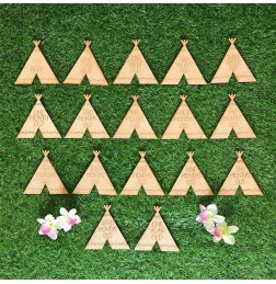 TEEPEE MILESTONE CARDS FOR BABY - BK021