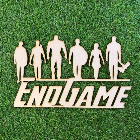 AVENGERS END GAME WALL PLAQUE- WA051