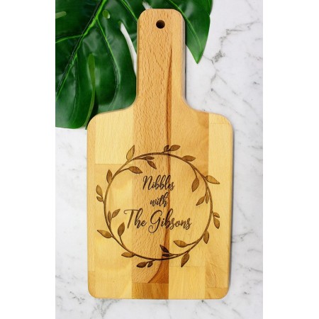 CUSTOMISED NIBBLE'S WITH THE CHOPPING BOARD - CH006