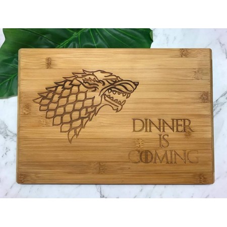 DINNER IS COMING CHOPPING BOARD - CH013