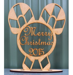WE WISH YOU A MERRY CHRISTMAS TREE (FREE STANDING) - M379