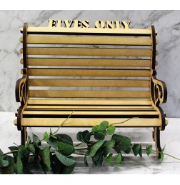 ELVES ONLY BENCH CHAIR - M386