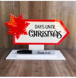 DAYS UNTIL CHRISTMAS COUNTDOWN STAND - XMAS129