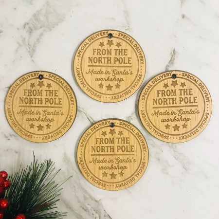SPECIAL DELIVERY FROM SANTA'S WORKSHOP TAGS - M528