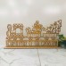 PERSONALISED CHRISTMAS AT THE (FAMILY) NAME WITH CHRISTMAS TRAIN STAND - M530