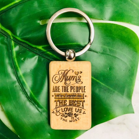 MUMS ARE THE PEOPLE KEY RING - DL012